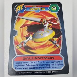 Gallantmon DT-107 | NM | Digimon D-Tector TCG Card